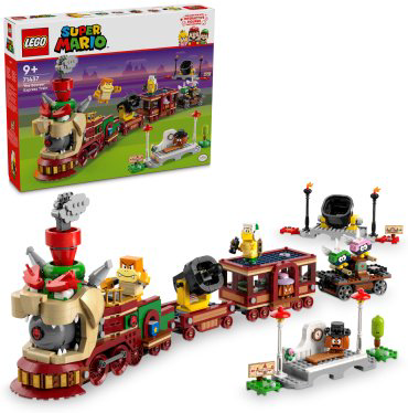 Конструктор LEGO Поезд-экспресс Боузер Super Mario 71437, деталей 1392 шт купить,NaN