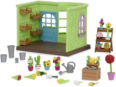Игровой набор Lil Woodzeez Цветочный магазин WZ6621Z, мультиколор