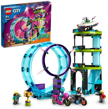 Конструктор LEGO Главное каскадерское испытание 60361, деталей 385 шт купить,NaN