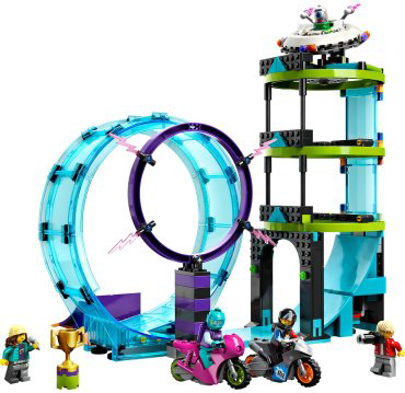 Конструктор LEGO Главное каскадерское испытание 60361, деталей 385 шт купить,NaN