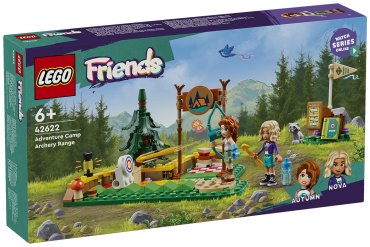 Конструктор LEGO Лагерь приключений по стрельбе из лука Friends 42622, деталей 157 шт купить,0