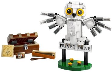 Конструктор LEGO Хедвиг на Тисовой улице, 4 Harry Potter 76425, деталей 337 шт купить,NaN
