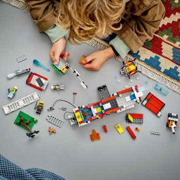 Конструктор LEGO Пожарная машина 60374, деталей 502 шт купить,0