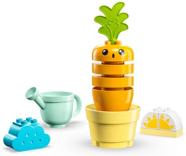 Конструктор LEGO Выращиваем морковку 10981, деталей 11 шт