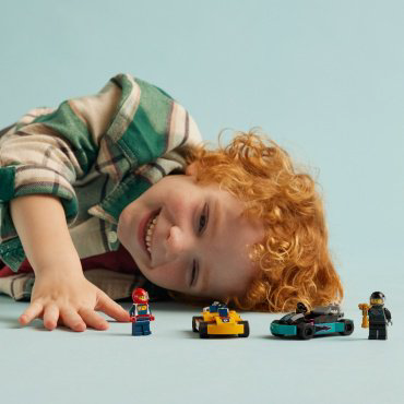 Конструктор LEGO Картинг и гонщики CITY 60400, деталей 99 шт купить,NaN