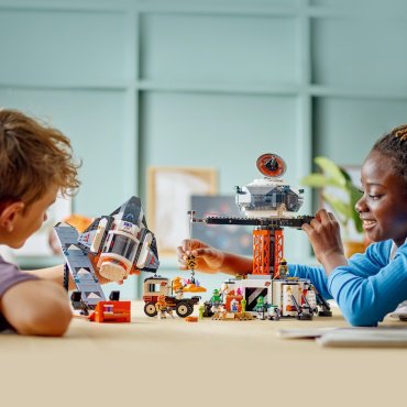 Конструктор LEGO Космическая база и стартовая площадка для ракет CITY 60434, деталей 1422 шт купить,0