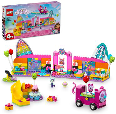 Конструктор LEGO Комната для вечеринки Габби Gabby's Dollhouse 10797, деталей 252 шт купить,NaN