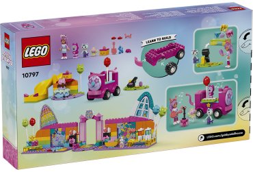 Конструктор LEGO Комната для вечеринки Габби Gabby's Dollhouse 10797, деталей 252 шт купить,NaN