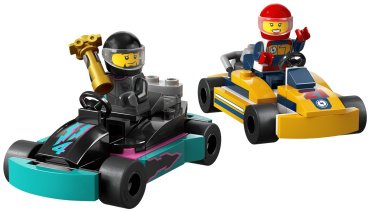 Конструктор LEGO Картинг и гонщики CITY 60400, деталей 99 шт купить,NaN