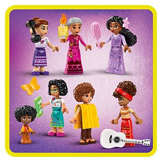 Конструктор LEGO Волшебный дом Мадригалов Disney 43245, деталей 1560 шт