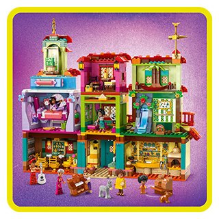 Конструктор LEGO Волшебный дом Мадригалов Disney 43245, деталей 1560 шт