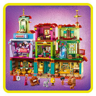 Конструктор LEGO Волшебный дом Мадригалов Disney 43245, деталей 1560 шт купить,NaN