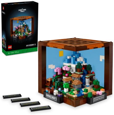 Конструктор LEGO Верстак Minecraft 21265, деталей 1195 шт