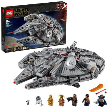 Конструктор LEGO Star Wars Сокол Тысячелетия 75257, деталей 1353 шт