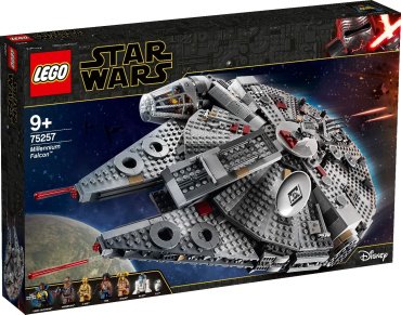 Конструктор LEGO Star Wars Сокол Тысячелетия 75257, деталей 1353 шт