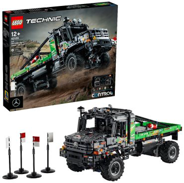 Конструктор LEGO Полноприводный грузовик-внедорожник Mercedes-Benz Zetros 42129, деталей 2108 шт купить,NaN