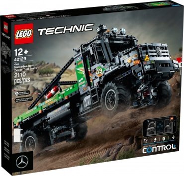 Конструктор LEGO Полноприводный грузовик-внедорожник Mercedes-Benz Zetros 42129, деталей 2108 шт