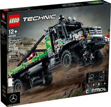 Конструктор LEGO Полноприводный грузовик-внедорожник Mercedes-Benz Zetros 42129, деталей 2108 шт купить,NaN