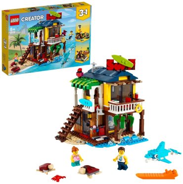 Конструктор LEGO Пляжный домик серферов 31118, деталей 564 шт купить,NaN