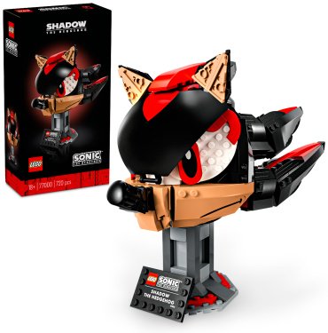 Конструктор LEGO Голова Шедоу Sonic the Hedgehog 77000, деталей 720 шт