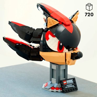 Конструктор LEGO Голова Шедоу Sonic the Hedgehog 77000, деталей 720 шт