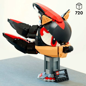 Конструктор LEGO Голова Шедоу Sonic the Hedgehog 77000, деталей 720 шт купить,NaN
