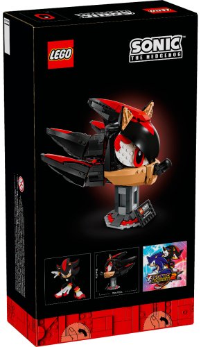 Конструктор LEGO Голова Шедоу Sonic the Hedgehog 77000, деталей 720 шт