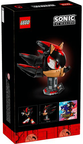 Конструктор LEGO Голова Шедоу Sonic the Hedgehog 77000, деталей 720 шт купить,NaN