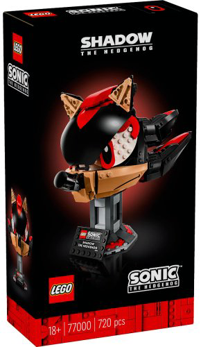 Конструктор LEGO Голова Шедоу Sonic the Hedgehog 77000, деталей 720 шт купить,NaN