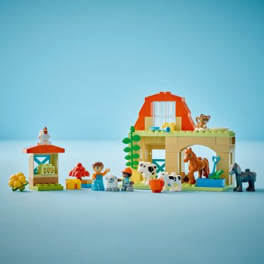 Конструктор LEGO Уход за животными на ферме DUPLO 10416, деталей 74 шт купить,NaN
