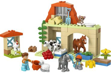 Конструктор LEGO Уход за животными на ферме DUPLO 10416, деталей 74 шт купить,NaN