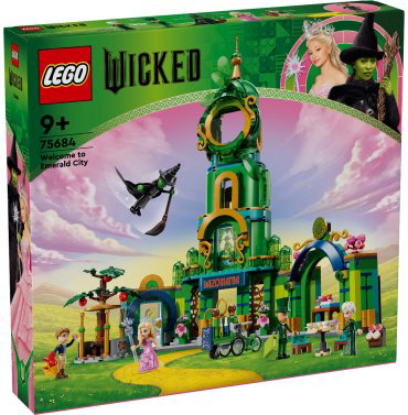 Конструктор LEGO обро пожаловать в Изумрудный город Wicked 75684, деталей 945 шт купить,NaN