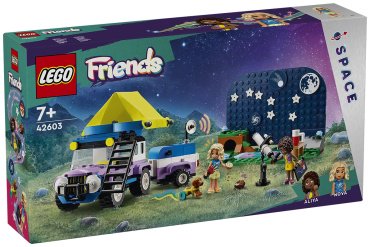 Конструктор LEGO Кемпинговый автомобиль для наблюдения за звездами Friends 42603, деталей 364 шт купить,0