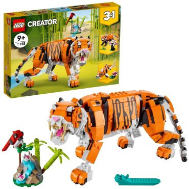 Конструктор LEGO Величественный тигр 31129, деталей 755 шт