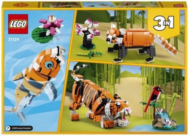 Конструктор LEGO Величественный тигр 31129, деталей 755 шт купить,0