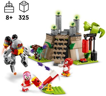 Конструктор LEGO Наклз и главный Изумрудный храм Sonic the Hedgehog 76998, деталей 325 шт