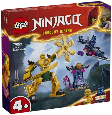 Конструктор LEGO Боевой робот Арина Ninjago 71804, деталей 104 шт купить,0