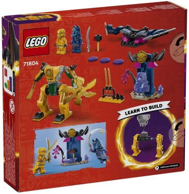 Конструктор LEGO Боевой робот Арина Ninjago 71804, деталей 104 шт купить,0