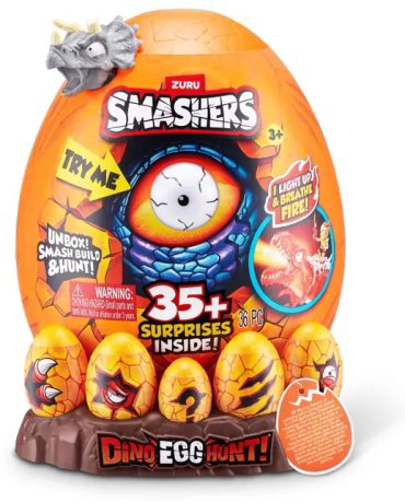 Набор Smashers Dino Egg hunt Яйцо 74133 Zuru 74133 купить,NaN