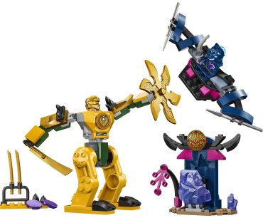 Конструктор LEGO Боевой робот Арина Ninjago 71804, деталей 104 шт купить,0