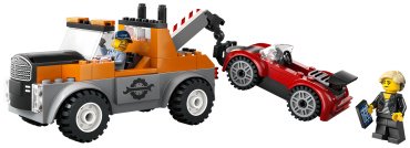 Конструктор LEGO Ремонт эвакуаторов и спортивных автомобилей City 60435, деталей 101 шт купить,NaN