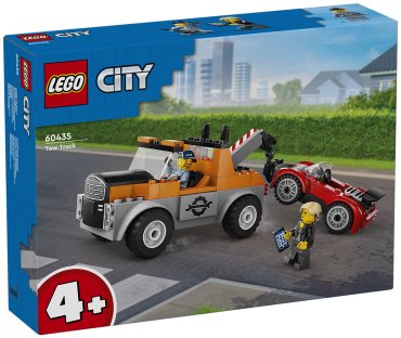 Конструктор LEGO Ремонт эвакуаторов и спортивных автомобилей City 60435, деталей 101 шт купить,NaN