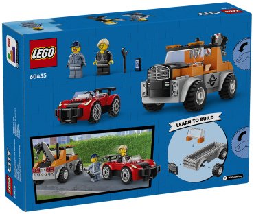 Конструктор LEGO Ремонт эвакуаторов и спортивных автомобилей City 60435, деталей 101 шт купить,NaN
