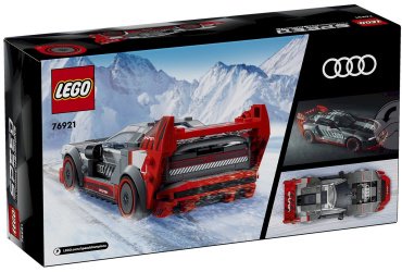 Конструктор LEGO Гоночный автомобиль Audi S1 e-tron quattro Speed Champions 76921, деталей 274 шт