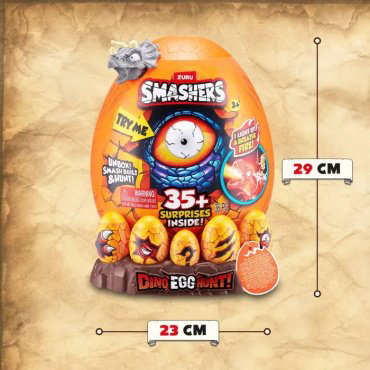 Набор Smashers Dino Egg hunt Яйцо 74133 Zuru 74133 купить,NaN