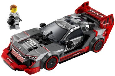 Конструктор LEGO Гоночный автомобиль Audi S1 e-tron quattro Speed Champions 76921, деталей 274 шт