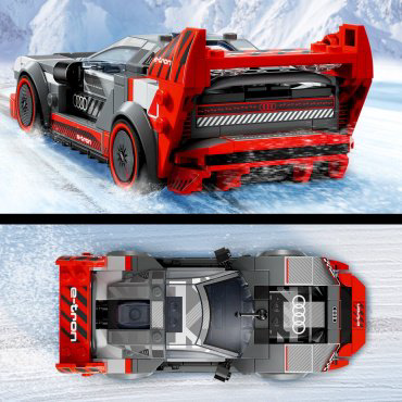 Конструктор LEGO Гоночный автомобиль Audi S1 e-tron quattro Speed Champions 76921, деталей 274 шт купить,NaN