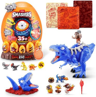 Набор Smashers Dino Egg hunt Яйцо 74133 Zuru 74133 купить,NaN