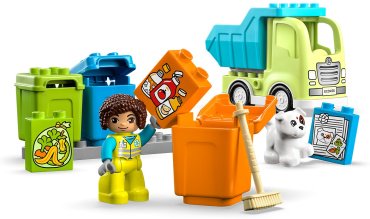 Конструктор LEGO Мусоровоз 10987, деталей 15 шт - ForteMarket Конструктор LEGO Мусоровоз 10987, деталей 15 шт купить,0