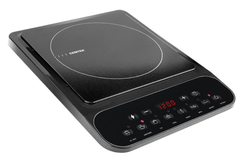 Плита настольная Centek CT-1517 черная - ForteMarket Плита настольная Centek CT-1517 черная купить,0